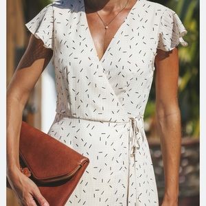 Vici Dolls - Sweetly Sprinkled Wrap Dress - Never Worn - Size S